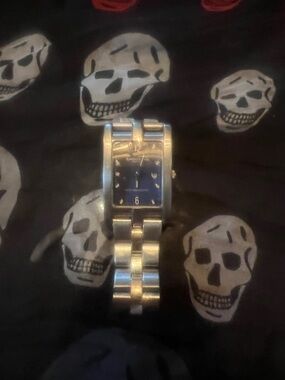 Kenneth Cole Stainless Steel Men's Bracelet Watch with Blue Dial